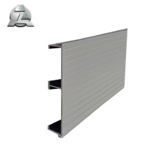 profilé d&#39;extrusion de plancher de remorque en aluminium gris ignifuge